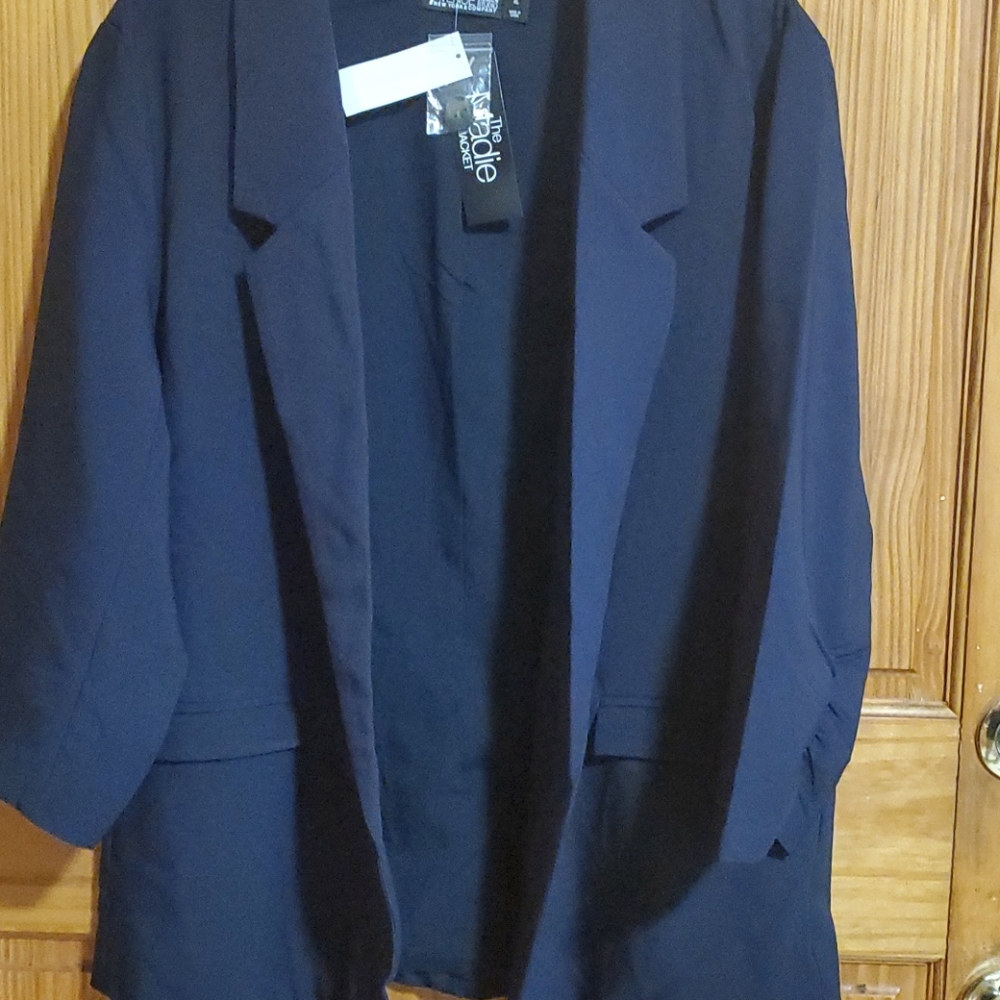 Navy blue blazer